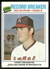 1977 Topps #234 Nolan Ryan EX/EX-MT