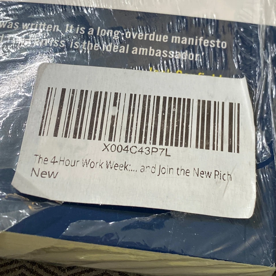 The 4-Hour Work Week : Escape the 9-5 by Timothy Ferriss - New Sealed but flawed - Imagem 3 de 4