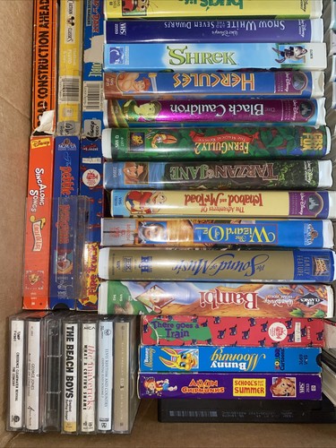 Disney and Dreamworks VHS Tapes - Picture 7 of 7