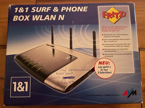 1&1 Surf & Phone Fritz Box WLAN N 7270 - Bild 1 von 3
