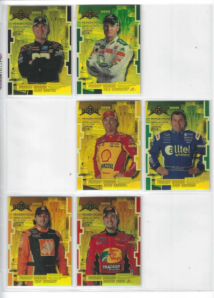 *2008 Stealth-CHROME GOLD PARALLEL #X 44 Tony Stewart-#22/99!-ONE CARD ONLY* - Image 4 of 4