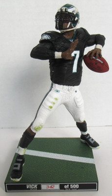 MCFARLANE MICHAEL VICK NFL SERIES 28 EAGLES QB LOOSE CL VARIANT FIGURE #342/500