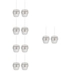  5 PCS Watch Parts Cleaning Basket Tea Infuser Ball Metal Strainer Watchmakers