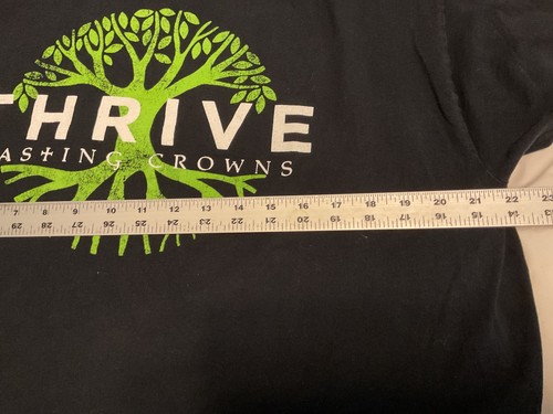 Casting Crows Thrive Tshirt Herren XL schwarz Grafik shorr sl Fruit of the Loom - Bild 4 von 5