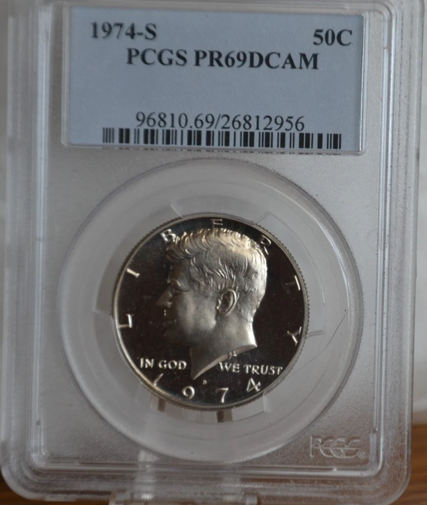 【博物館級】PCGS PR69DCAM 1974-F 独50Pf POP1 1974-S $1 PCGS Proof 69 DCAM (Silver), PR69DCAM - PCGS Auction Prices