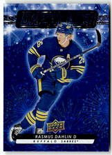 Upper Deck 2023-24 Series 2 Hockey NHL DZ-91 Rasmus Dahlin Dazzlers Blue