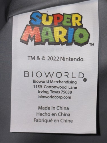Bolsa de almuerzo para niños Nintendo Super Mario Luigi Yoshi & Bowser usada en excelente estado - Imagen 9 de 9