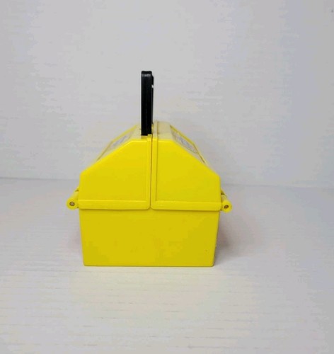 Galoob 1990 Micro Machines Speed Shop 500 Yellow Tool Box Complete w/ Extra - Picture 11 of 16