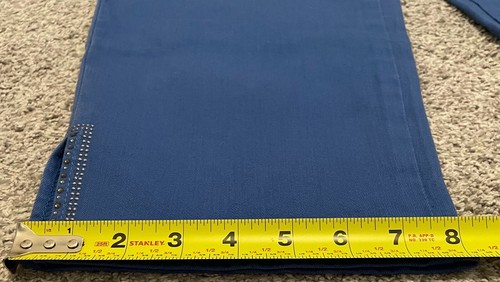 Nuevos pantalones de mezclilla NYDJ para mujer talla 10 azul corto algodón lift X Tuck (C5) - Imagen 13 de 17