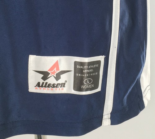 Blue Devils #5 Reversible Basketball Jersey Women Large Navy & White Alleson - Picture 5 of 8