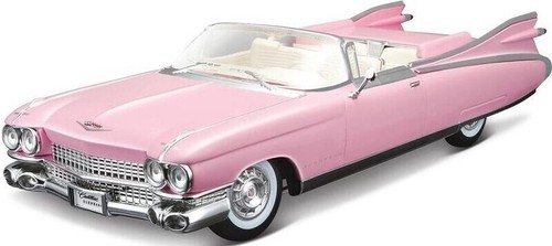 Coche clásico americano Cadillac ElDorado Biarritz 1959 (Escala 1:18) Rosa, Pink - Imagen 7 de 15