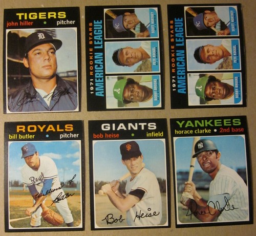 1971 Topps Baseball- Pick Choose Finish Your Set (#1-752) - NM, Ex-Mt - Picture 133 of 140