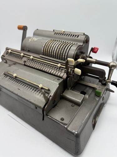 Calculatrice Thales DER/S collection calculator add machine technique ancienne - Photo 3/10