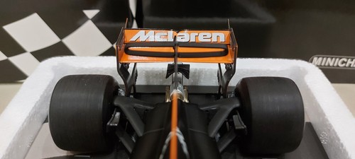 F1 McLaren Honda MCL32 Jenson Button Monaco Gp 2017 1:18 Minichamps - Picture 12 of 22