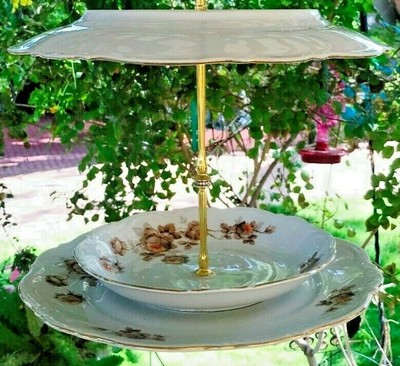 Bird Feeder Seed Feeder Thistle Feeder Norway Rose Vintage China Bird Bath Ebay