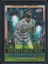Tyler Soderstrom 2024 Topps Cosmic Chrome Rookie RC Extraterrestrial Talent A's