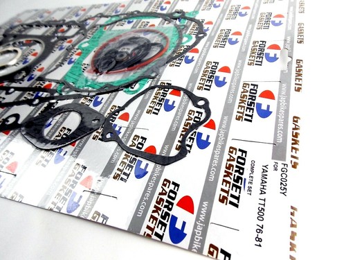 YAMAHA TT500 76-81 FORSETI COMPLETE ENGINE GASKET SET KIT - Picture 1 of 3