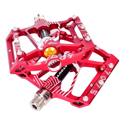 CNC STOUT MTB BMX Road Bike Plat Pedal Alloy 7075 3 bearing High Performance - Picture 11 of 24