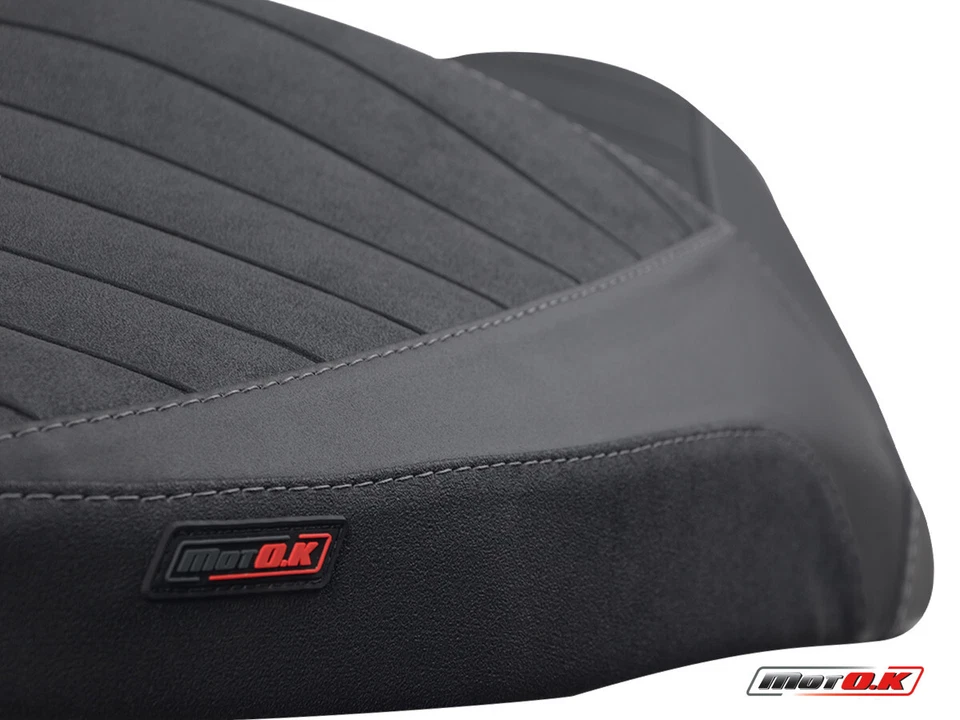 Seat cover for Honda Forza 350 ('21-'24) MotOK Vinyl Antislip Waterproof - Изображение 3 из 4