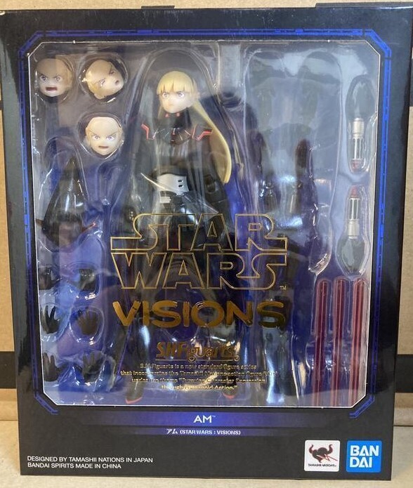 S.H.フィギュアーツ アム （STAR WARS: VISIONS） Amazon.com: S.H. Figuarts Star Wars: Visions Am Approx. 5.5