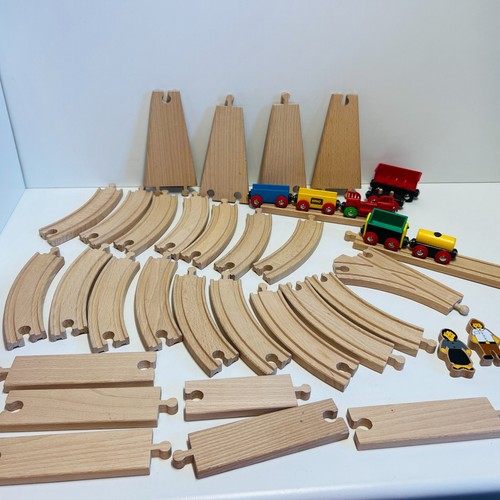 BRIO - 38 Teile - Sammlung Paket - Schienen Weichen Wagen - GUT #328 - Bild 8 von 8