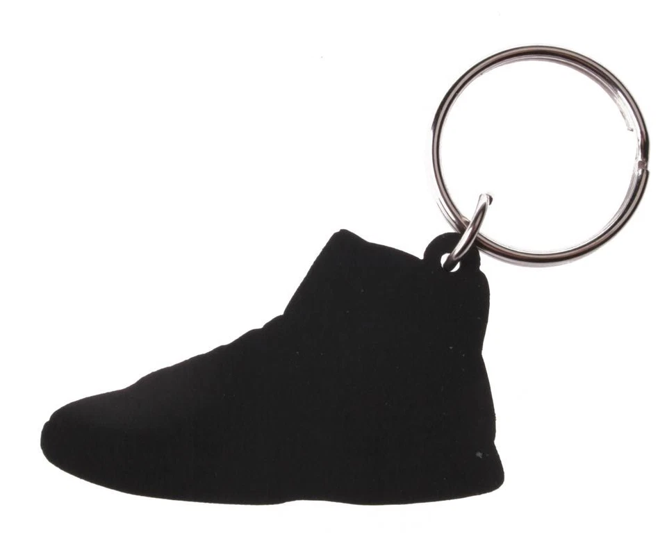 Llavero Zapatilla Good Wood NYC Raptor 7 Negro/Rojo/Azul VII Zapato Llavero Llavero Foto 2 de 2