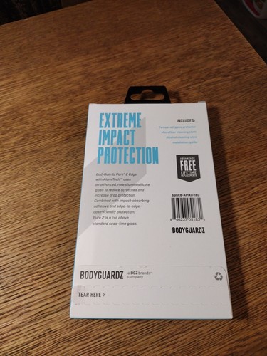 Bodyguardz Pure 2 iPhone X Proteggi schermo - Nuovo in scatola sigillata - Foto 7 di 7