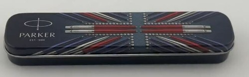 PARKER JOTTER BALLPOINT PEN GENUINE SILVER PEN IN GIFT BOX - Picture 3 of 3