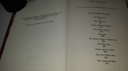 American Masterpiece Library THE RED BADGE OF COURAGE w/ Selected Stephen Crane - Picture 9 of 10