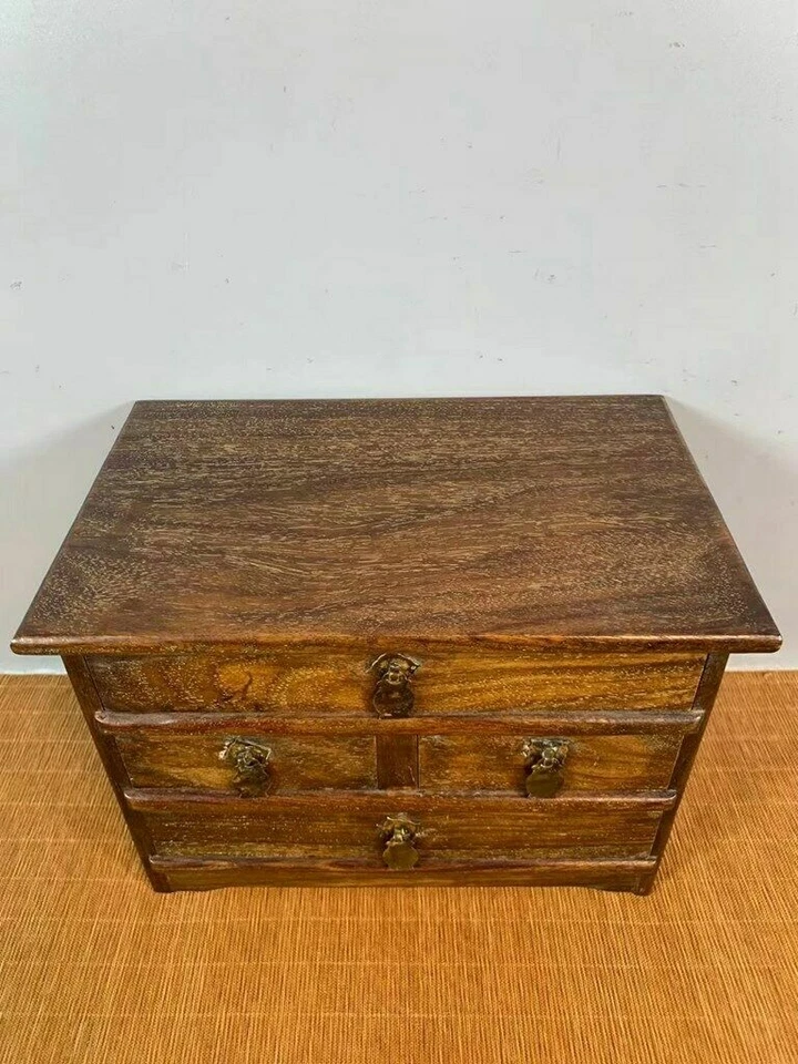 Exquisitos cofres chinos de palo de rosa natural tallados a mano 23748 Foto 3 de 4