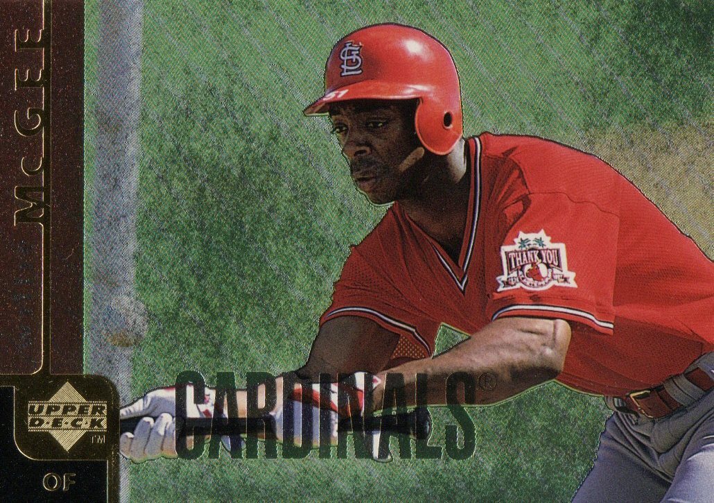 1998 Upper Deck Special F/X #109 Willie McGee