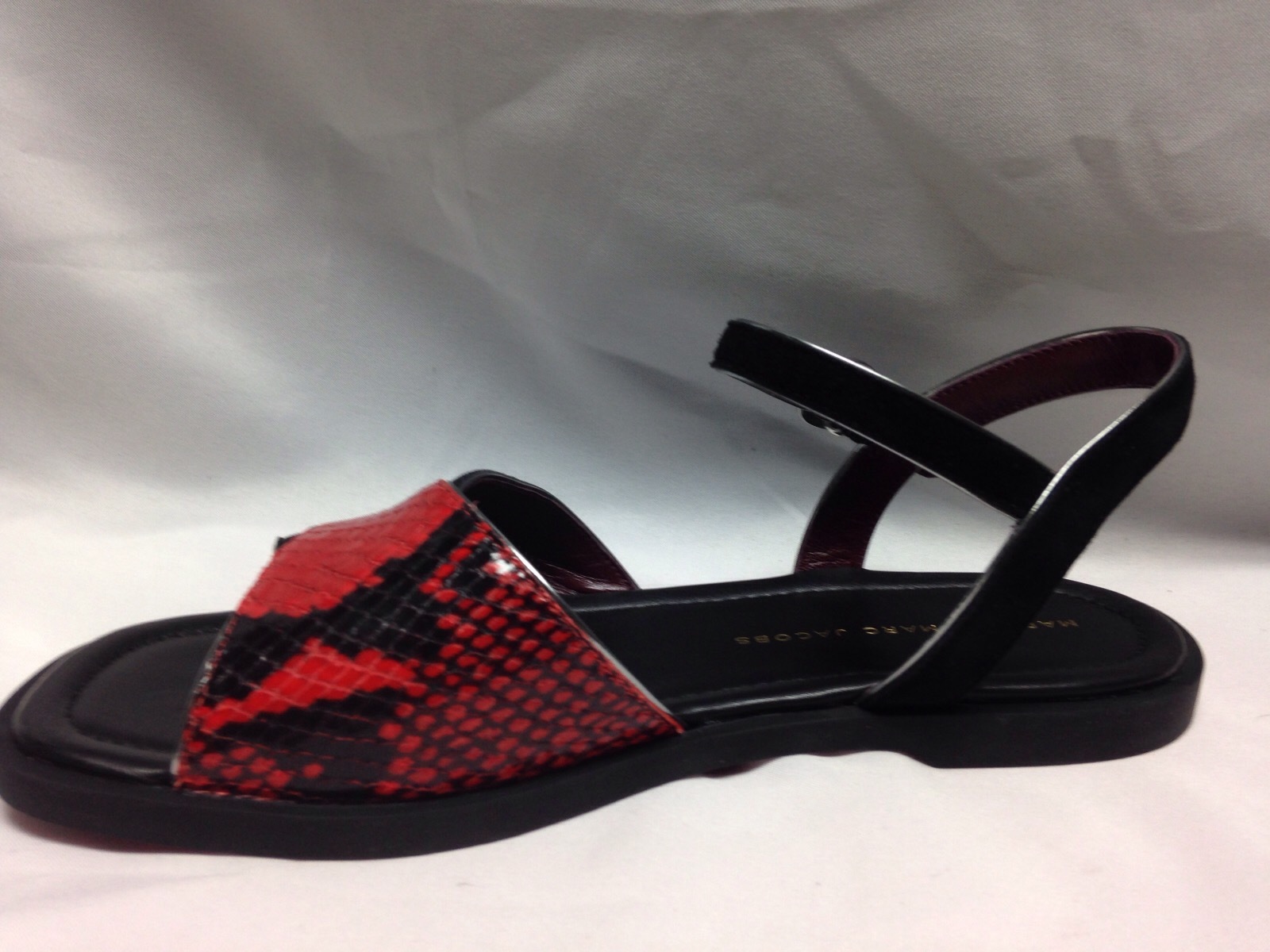 Marc Jacobs Ankle Strap Sandal 6.5 Red M9000661 New New New w Box 554f91 Marc Jacobs Ankle Strap Sandal 6.5 Red M9000661 New New New w Box 554f91