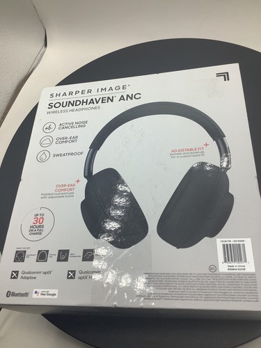 Sharper Image Soundhaven ANC Wireless Bluetooth Headphones - Picture 2 of 10