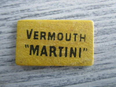 Jeton de jeu publicitaire ancien "MARTINI vermouth/ROSSI apéritif" - Photo 1/2