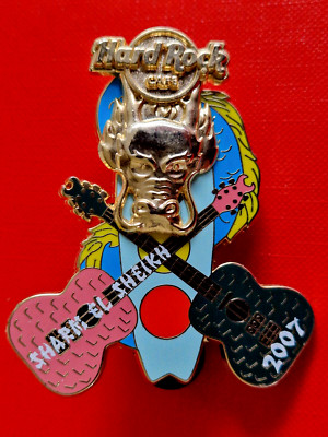 HRC Hard Rock Cafe Sharm El Sheikh 3D Dragon Surfboard Series 2007 LE200 NEW