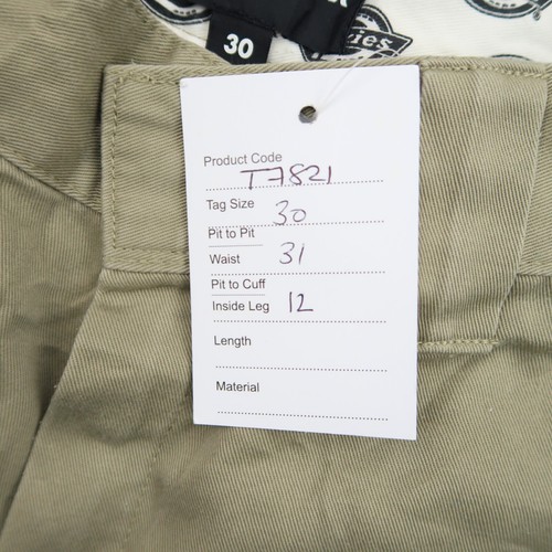 Dickies X Hurley Worker Chino Shorts SZ 30" (T7821) - Picture 4 of 6