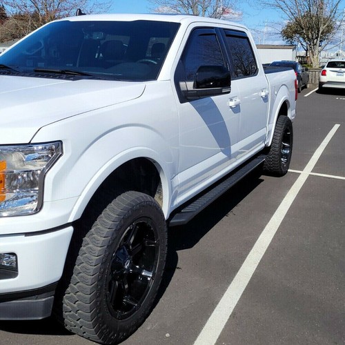 ABS Gloss Black Rearview Mirror Cover Caps For 2015-2020 Ford F150 F-150 Raptor - Foto 5 di 8