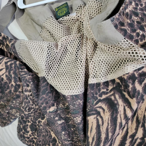 TAG Safari Travel Fishing Hunting Vest Khaki Men's Large Mesh Lined Multi-Pocket - Picture 8 of 12