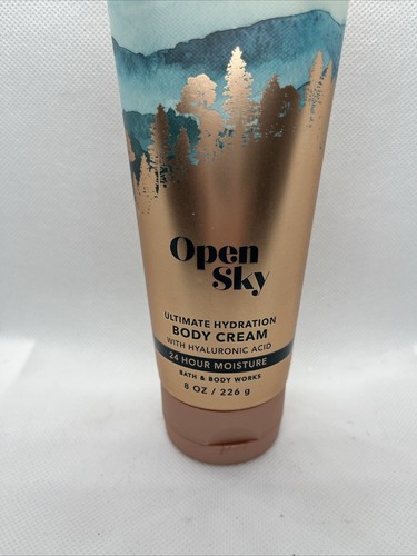 Crema corporal hidratante Bath & Body Works OPEN SKY Ultimate 8 oz. NUEVO - Imagen 2 de 4