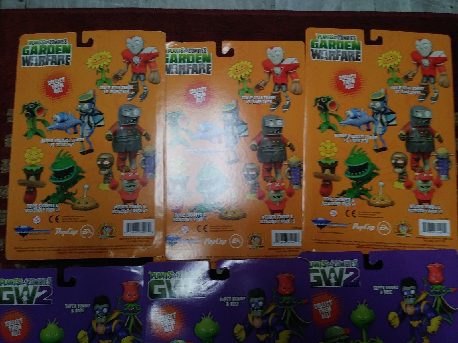 Plants Vs Zombies Garden Warfare Action Figure Series Lot Set New of 6 GW2 New Set 1 2 071d31 Plants Vs Zombies Garden Warfare Action Figure Series Lot Set New of 6 GW2 New Set 1 2 071d31