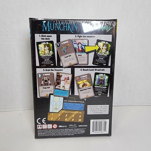 Rick And Morty: Munchkin Card Game by STEVE JACKSON GAMES - Picture 2 of 6