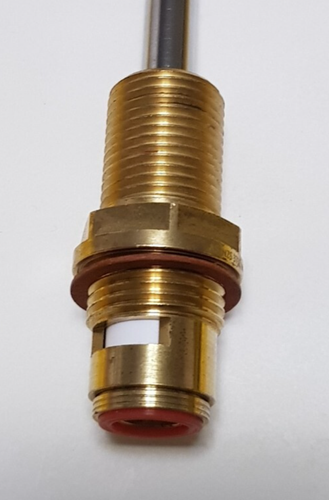 SBA RECESS 1/4 Turn Ceramic Disc 95mm Brass C/R Tap Spindle Basin Wall Flat Top - Foto 18 di 22