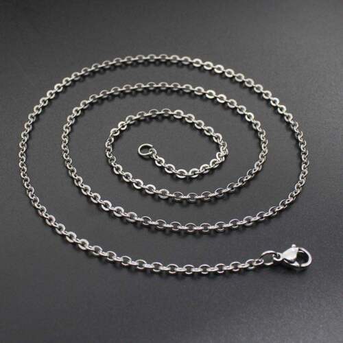 50pcs Gold/Steel Stainless Steel Chain Necklaces 1mm/1.5mm/2mm for diy Necklaces - Picture 6 of 11