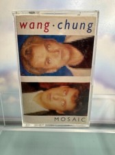 Vintage Cassette Tape Wang Chung Mosaic Geffen Records UNTESTED