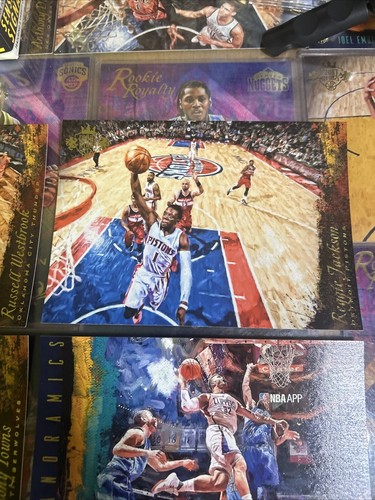 2016-17 Panini Court Kings - Box Toppers 5x7 (6) - Russ! KAT! Wall! Sick Art - Picture 7 of 8