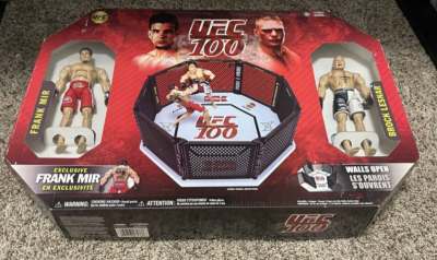 ボクシングフィギュア 6体セット　K1格闘技 Jakks Pacific Micro Ring UFC 100 Brock Lesnar Frank Mir