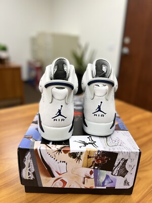 Nike Air Jordan 6 Georgetown - Men Size 8 / Women Size 9.5