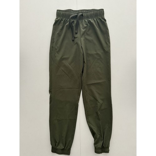 NWOT Athletic Works Olive Army Green Lightweight Woven Jogger size Large  - Picture 1 of 3
