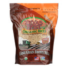 Texas Best Organic Long grain Brown Rice 3 Bags X 2 pounds Total 6 Pounds