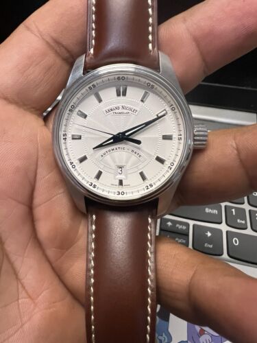 Armand Nicolet MH2 Automatic Silver Dial Men's Watch A640A-AG-P140MR2 - Picture 3 of 10
